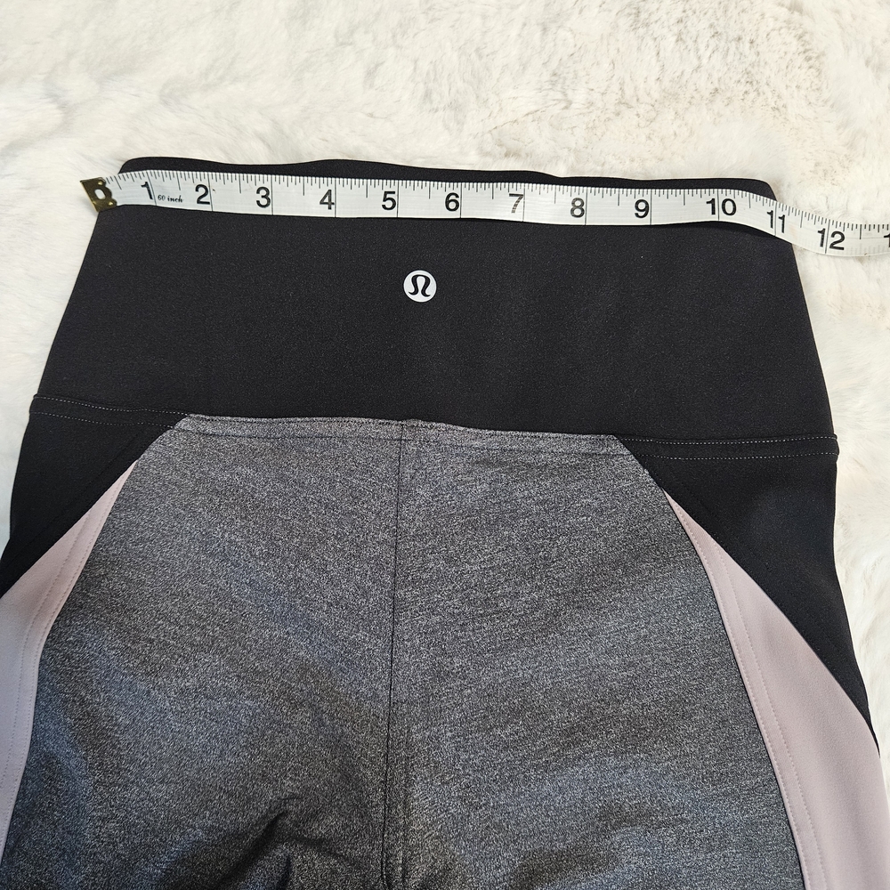 Lululemon Athletica Gray and Black Leggings - Picture 3 of 14